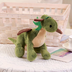 Color Fantasy Plush Wyvern Toy Magical Flying Dragon Stuffed Animal