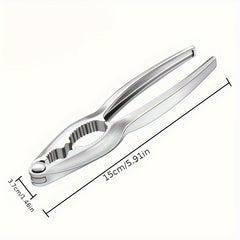 Stainless Steel Walnut Clip for Kitchen and Outdoor Use