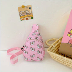 Kids Cartoon Chest Bag Outdoor Travel Crossbody Bag