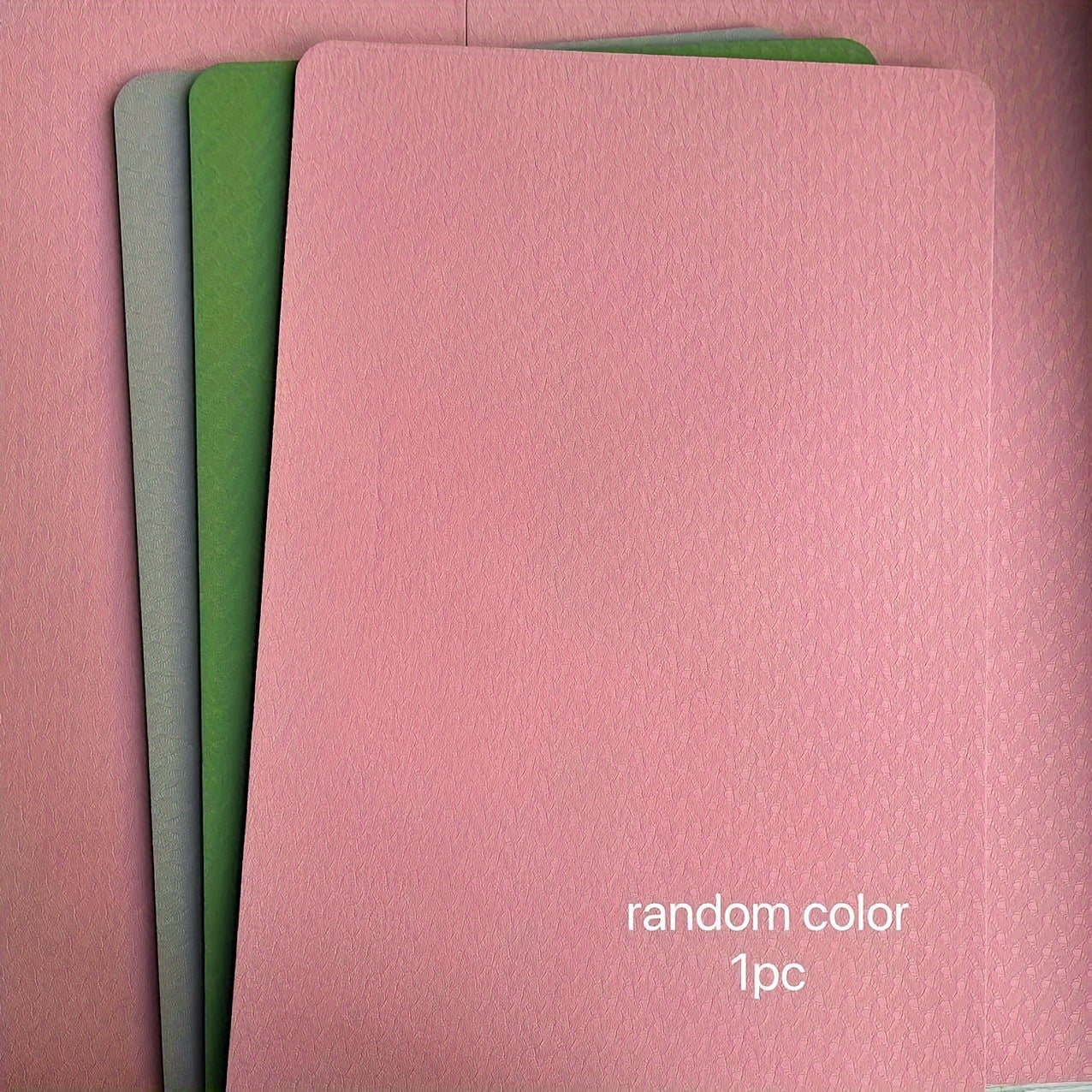 TPE Solid Non-slip Yoga Mat Kneeling Pad for Knee Elbow Protection