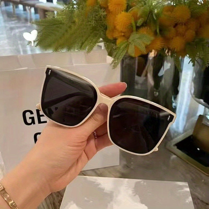 Large Square Frame Sunglasses Anti Glare UV400