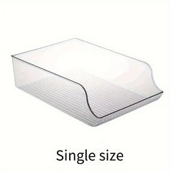 1pc Refrigerator Organizer Bin Beverage Storage Box Soda Can Food Storage Rack