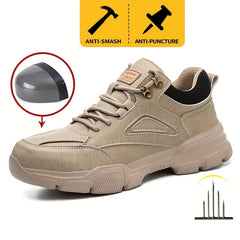 Men's Steel Toe Cap Work Safety Shoes