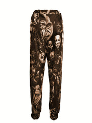 Villains All Over Print Men's Comfy Jogger Pants