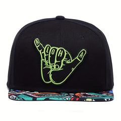 Men 666 Finger Baseball Cap Hip Hop Cap