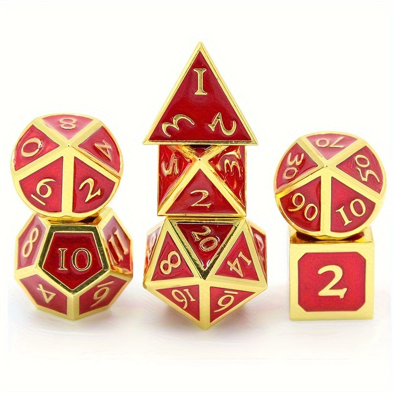 7pcs Mini Dice Game Punishment Fun Desktop Entertainment Accessories