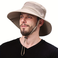 Breathable Mesh Visor Bucket Hat UV Sun Hat