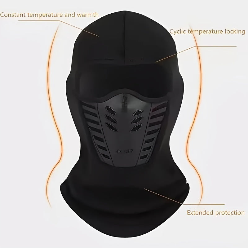 Winter Windproof Fleece Balaclava Ski Mask Headgear Motorcycle Warm Mask