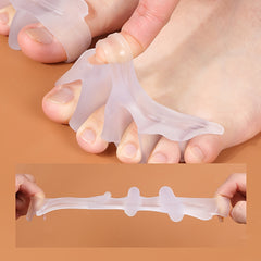 Silicone Gel Forefoot Cushion Pad for Foot Health & Hallux Valgus Correct