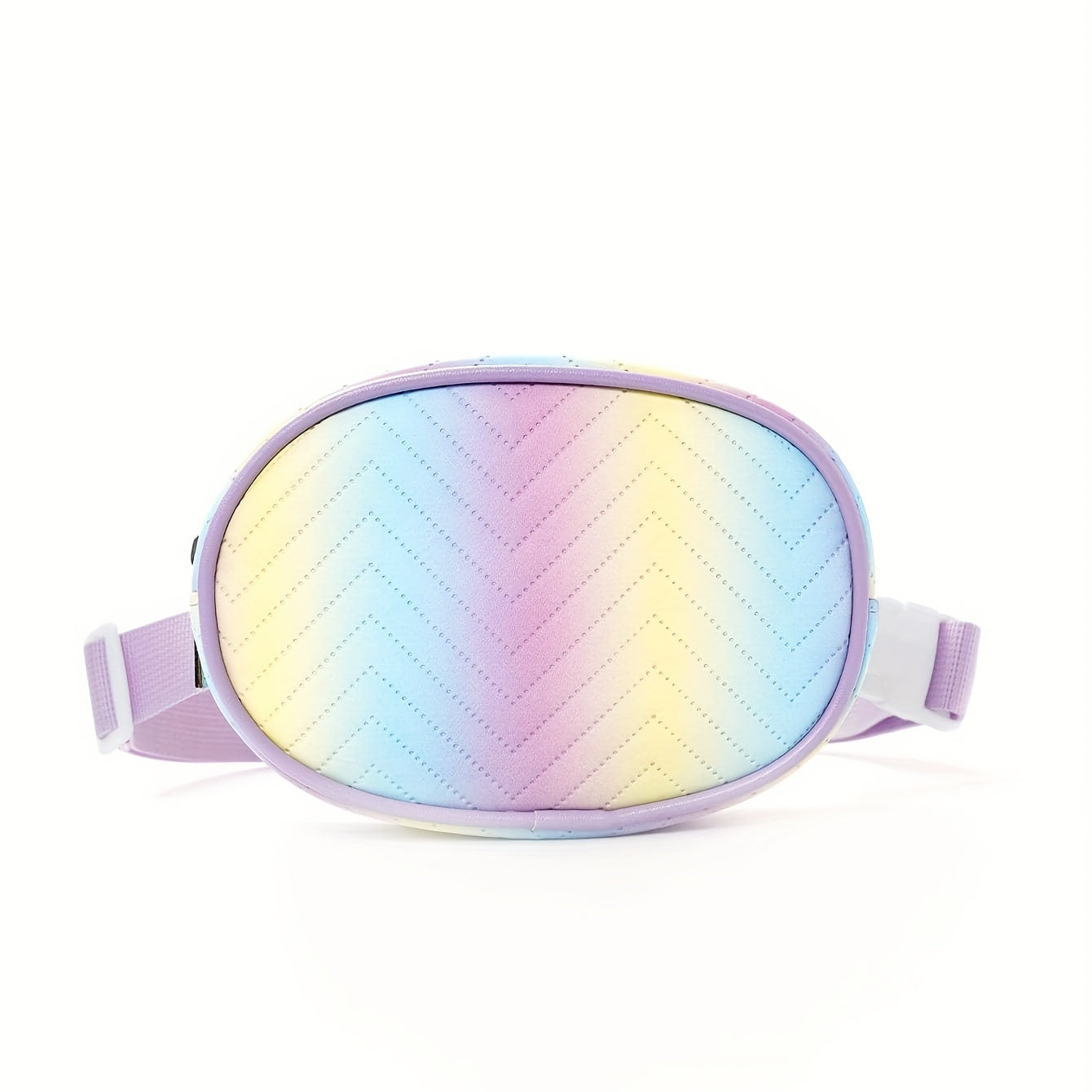 Kids Rainbow Pattern Waist Bag for Outdoor Sports