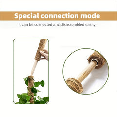 Climbing Totem Pole Plant Support Stake with Sphagnum Moss