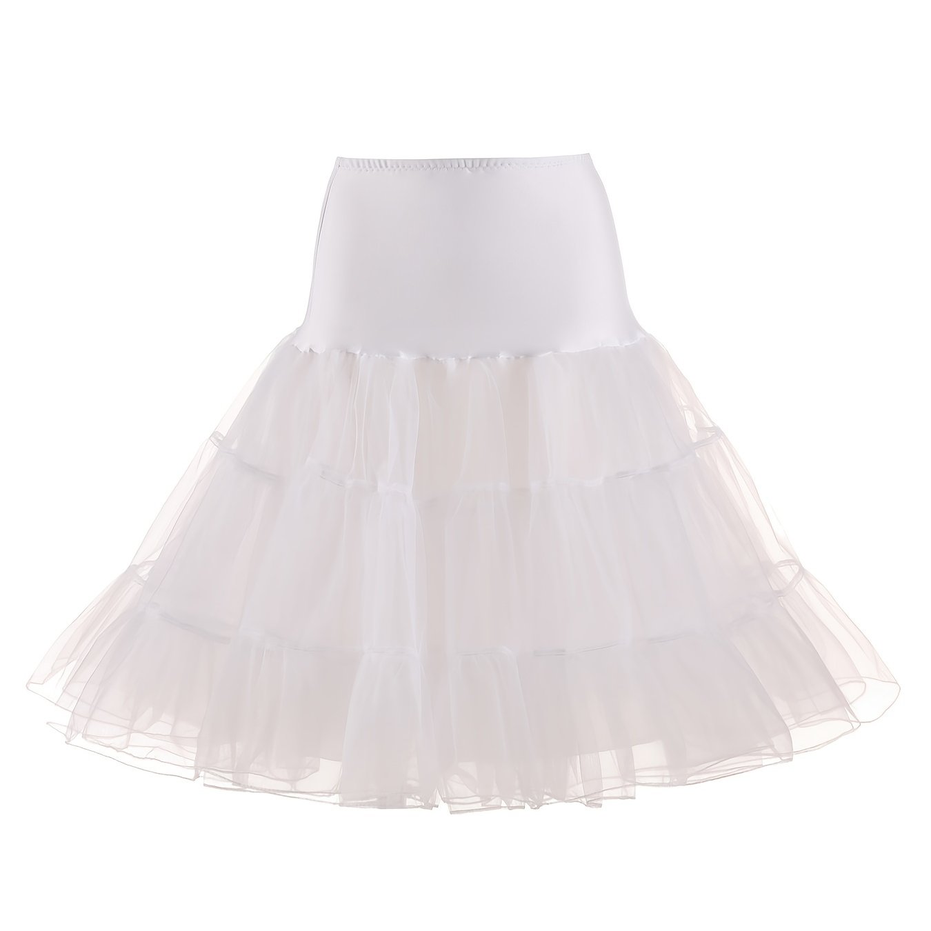 Solid Tutu Skirt for Ballet Party