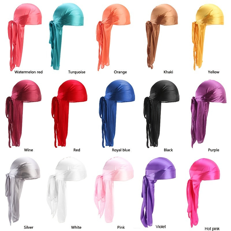 European/American Silk Turban Hat Cloak Hat