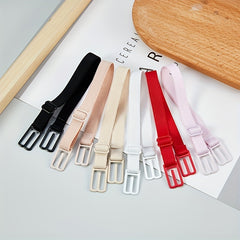6pcs Non-slip Bra Shoulder Straps Invisible Adjustable Underwear Straps
