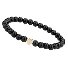 Letter Beaded Bracelet Agate 26-Letter Bracelet