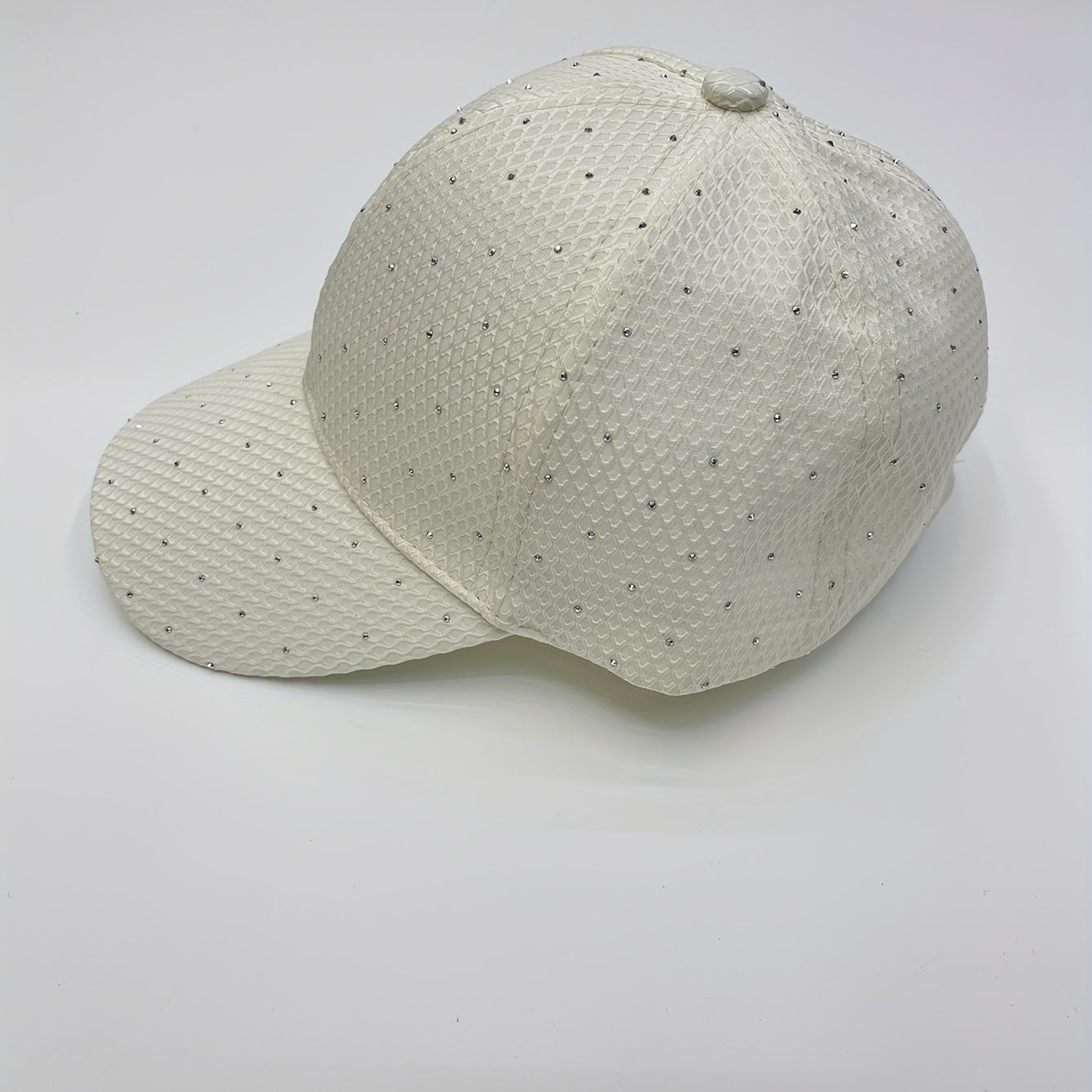 Rhinestone Decor Baseball Cap Lightweight Sun Hat