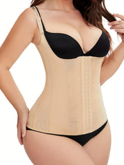 Front Buckle Cami Tops Waist Trainer Tummy Control Slimmer Top