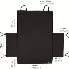 Water Resistant SUV Cargo Liner For Dogs - Easy to Clean Car Seat Protector