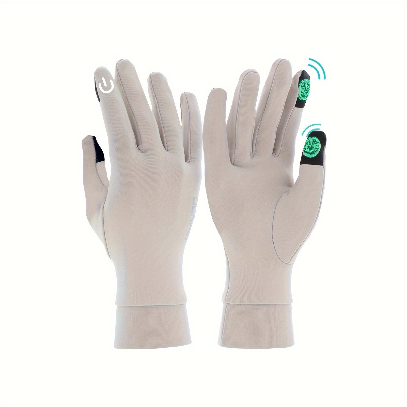 Men's Thin & Warm Winter Touchscreen Gloves for Driving & Cycling