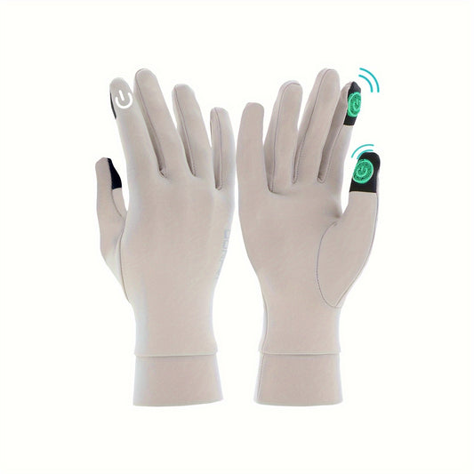 Men's Thin & Warm Winter Touchscreen Gloves for Driving & Cycling