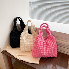 Cloud Bubble Tote Bag Foldable Shoulder Bag Mommy Bag