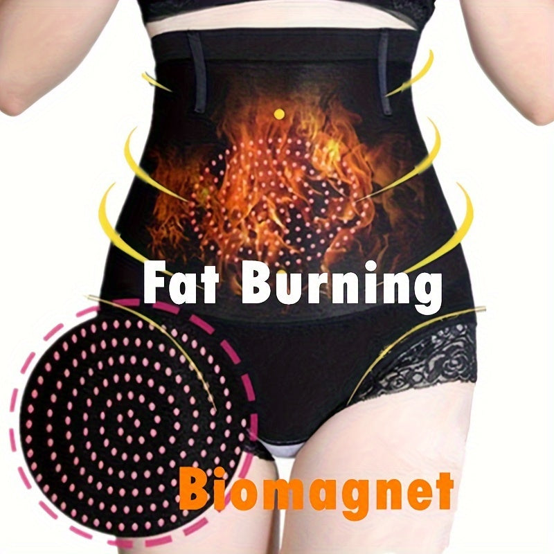 Lady Waist Support Biomagnetic Fat Burning Thin Waist Underwear