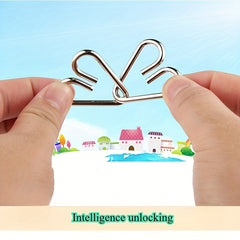 Model B Luban Lock Smart Unlocking Toy Set for Adults Mom Dad Family Party Gift