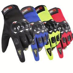 Touch Screen Racing Cycling Gloves Anti-fall Finger Protection Gloves