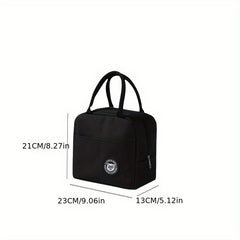 Portable Insulated Lunch Bag for Travel Commuting