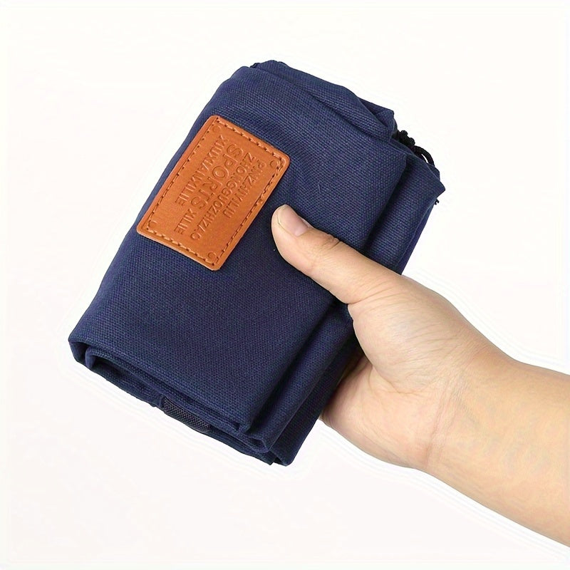 Large Capacity Fishing Rod Bag Canvas Portable Tackle