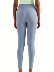 Seamless Sports Yoga Leggings High Waist Butt Lifting Running Tight Pants