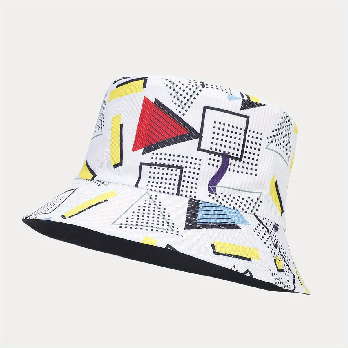 3D Print Double-sided Bucket Hat Summer Beach Sunshade Hat