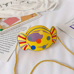 Kids Cartoon Candy Shoulder Bag Mini Crossbody Bag For Girls