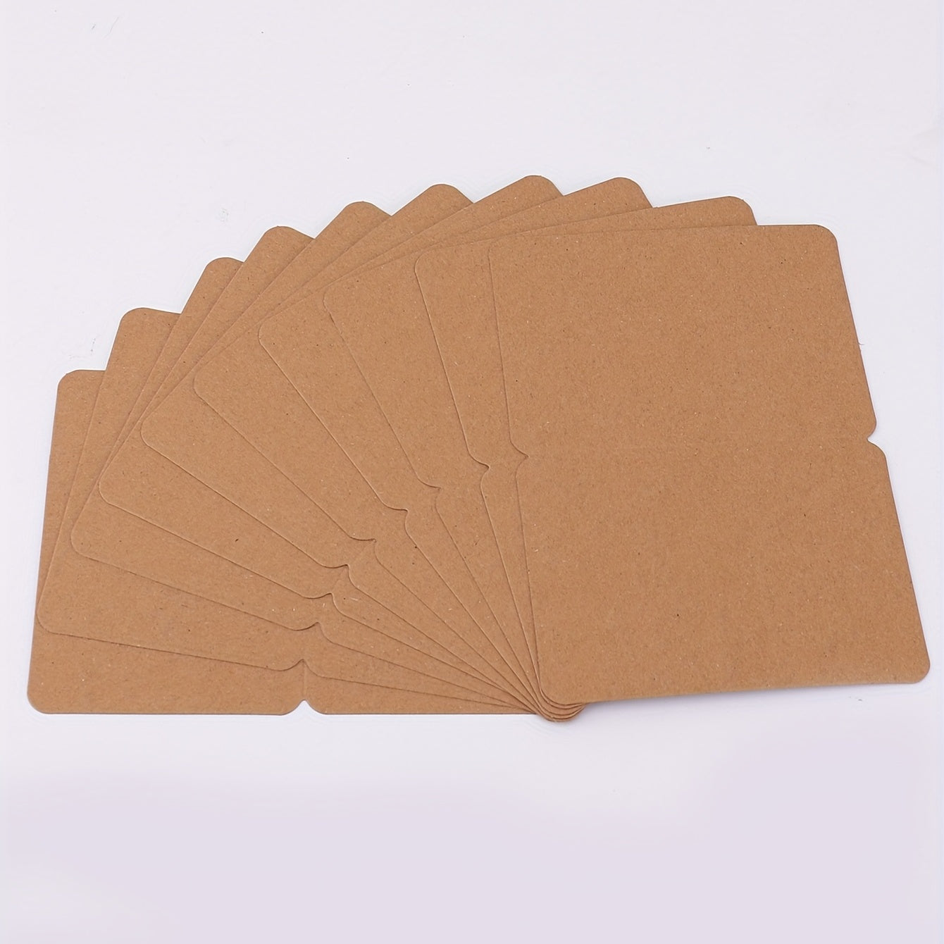10pcs DIY Hand-painted Holiday Greeting Cards, Blank Folded Small Cards