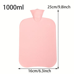 PVC Hand Warmer Portable Hot Water Bag for Winter Travel