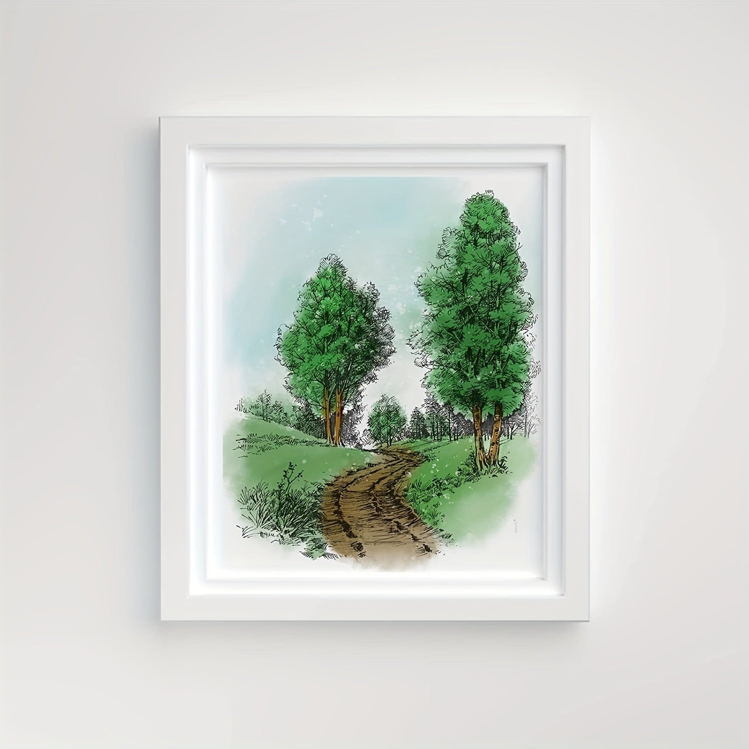 Forest Path Clear Stamps for Card Making and Scrapbooking