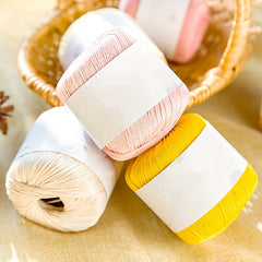 1pc DIY Knitting Crochet Cotton Thread All Cotton Dyed Wool Thread 132 89 Meter