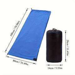 Portable Fleece Camping Blanket for Outdoor Use