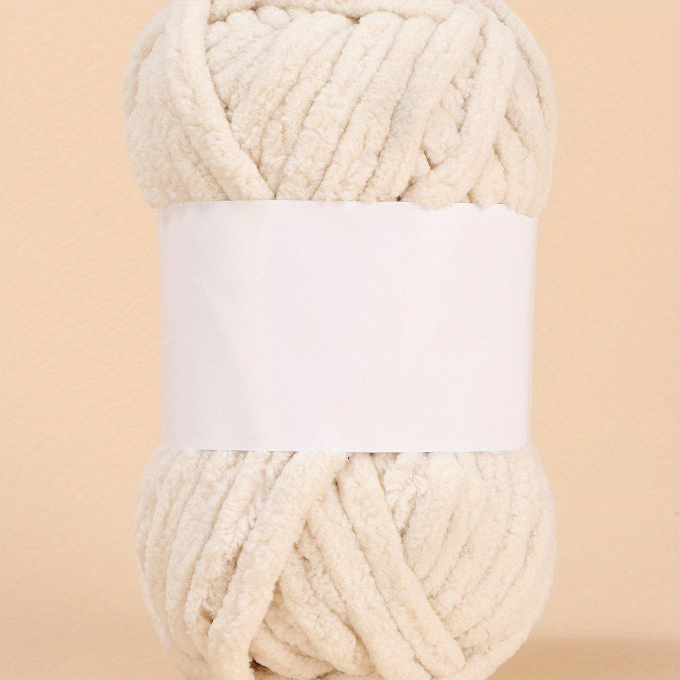 Chunky Chenille Yarn for Knitting & Crocheting Hat Scarf Cushion 50g