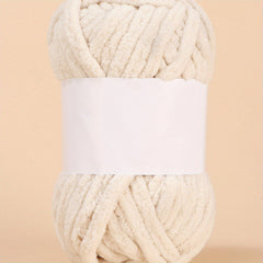 Chunky Chenille Yarn for Knitting & Crocheting Hat Scarf Cushion 50g