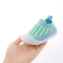 Baby Toddler Kids Striped Sock Shoes Non Slip Lightweight