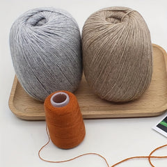 1pc Cashmere Yarn For Knitting Sweater And Scarf 90% Soft Fine Yarn 50g