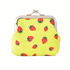 Kids Strawberry Cherry Coin Purse Mini Bag for Girls