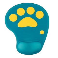 Cat Paw Mouse Pad with Gel Wrist Support