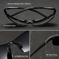 RoyalHot Aluminum Magnesium Polarized Sports Sunglasses