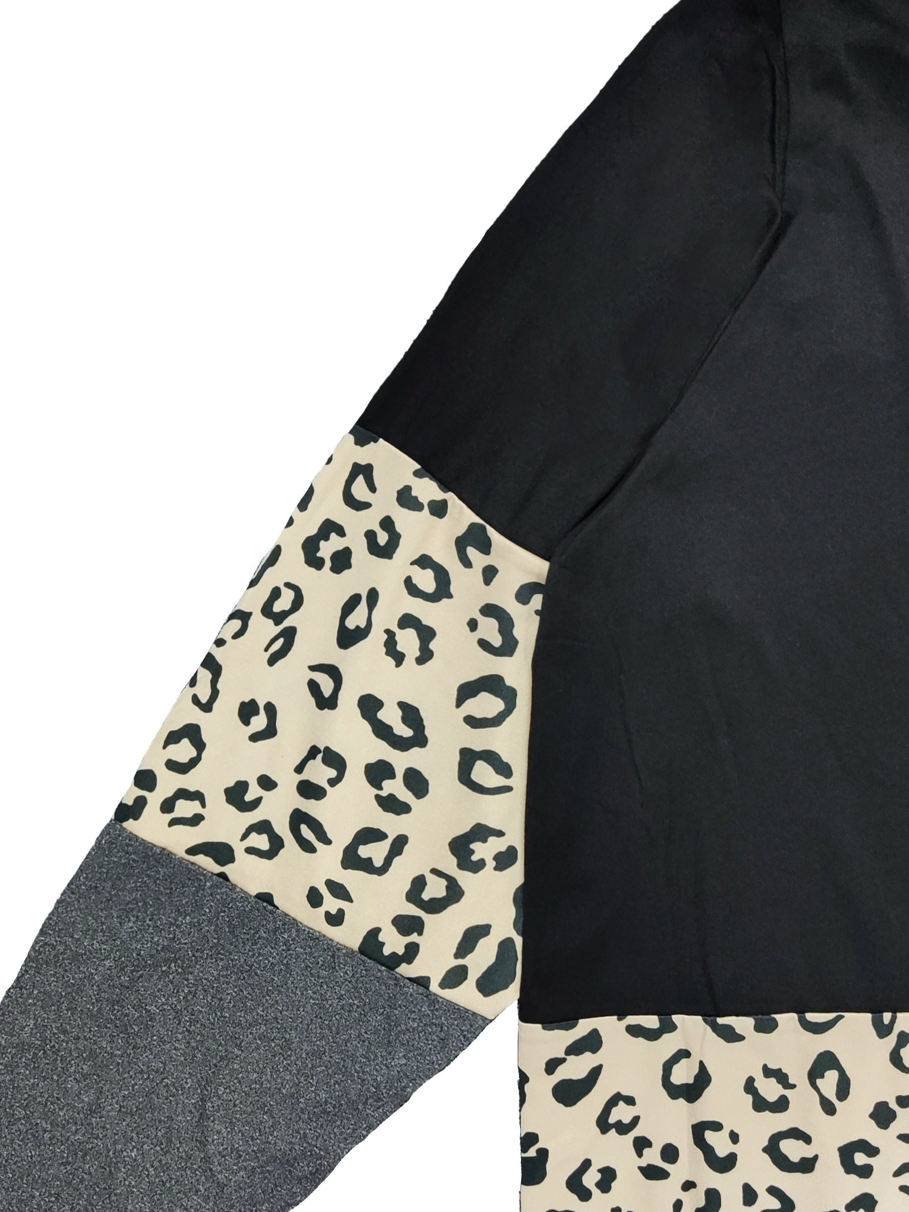 Leopard Print Long Sleeve Cardigan