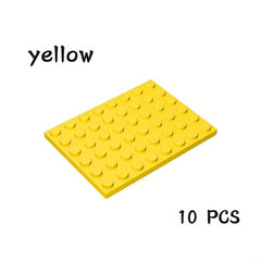 10pcs Low Block Building Set 3036 6x8 Foundation Blocks