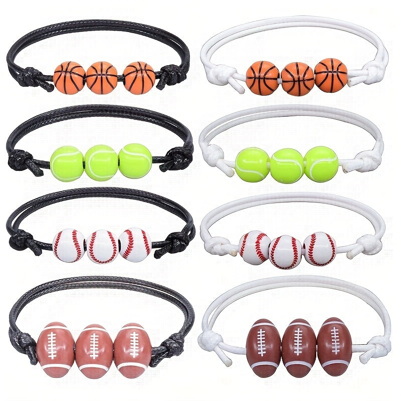 Adjustable Sports Bracelet for Volleyball Basketball Rugby Unisex