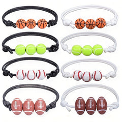Adjustable Sports Bracelet for Volleyball Basketball Rugby Unisex
