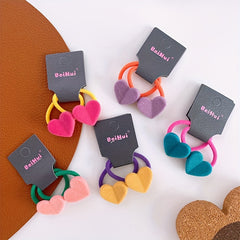 Love Small Hair Bands Elastic Hair Rope